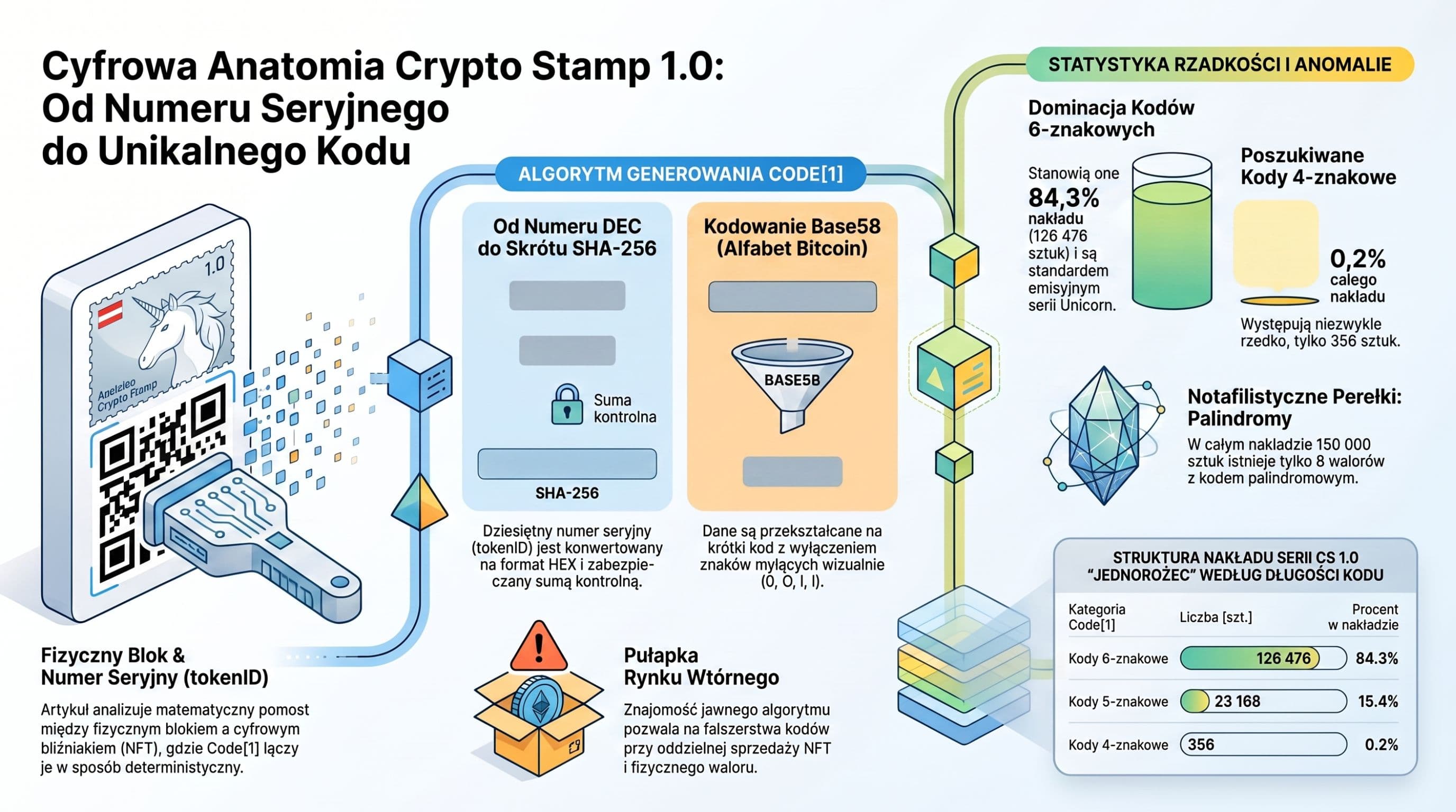 Code[1] – klucz do cyfrowego bliźniaka każdego Crypto Stamp 1.0