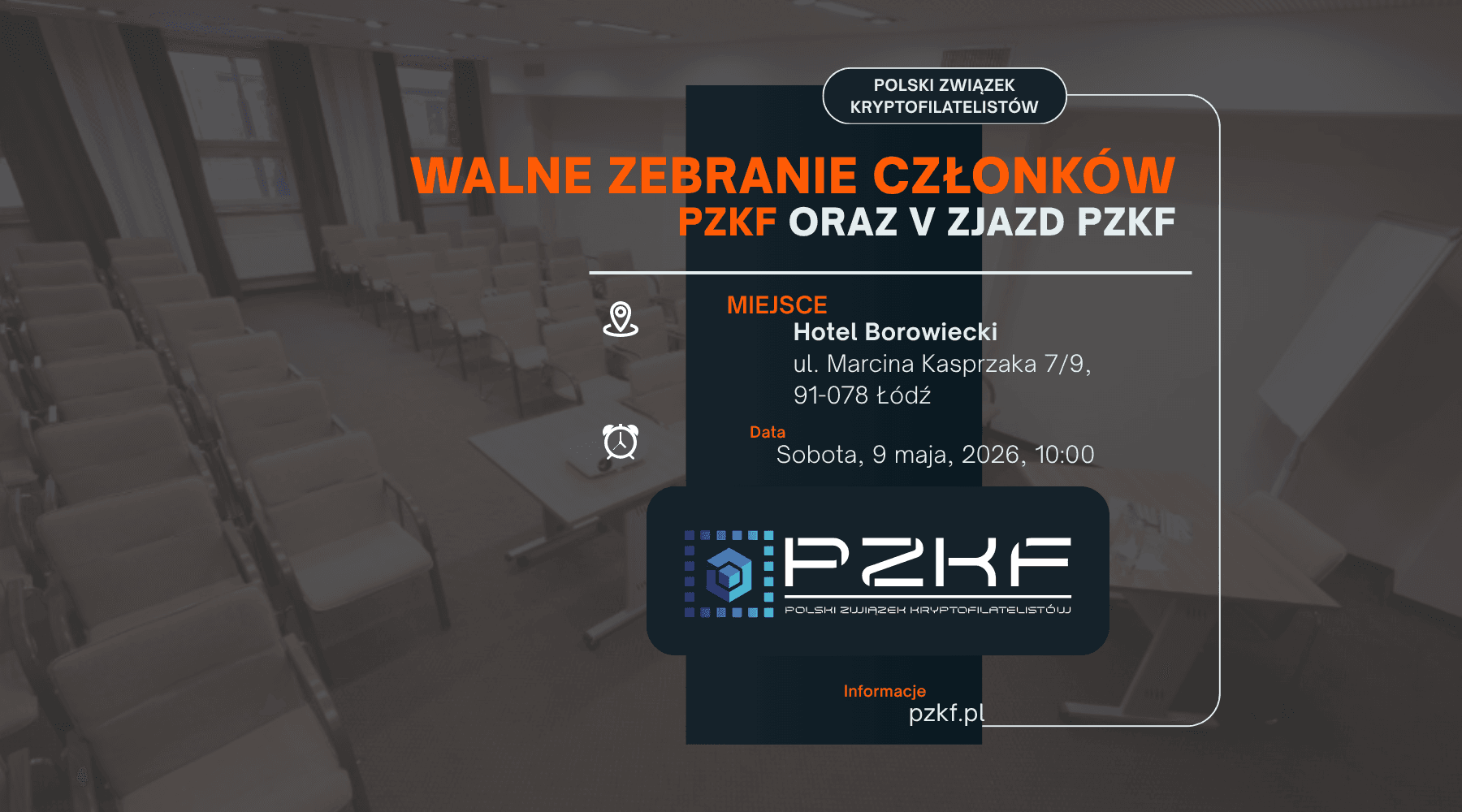 Walne Zebranie Członków PZKF oraz V Zjazd PZKF