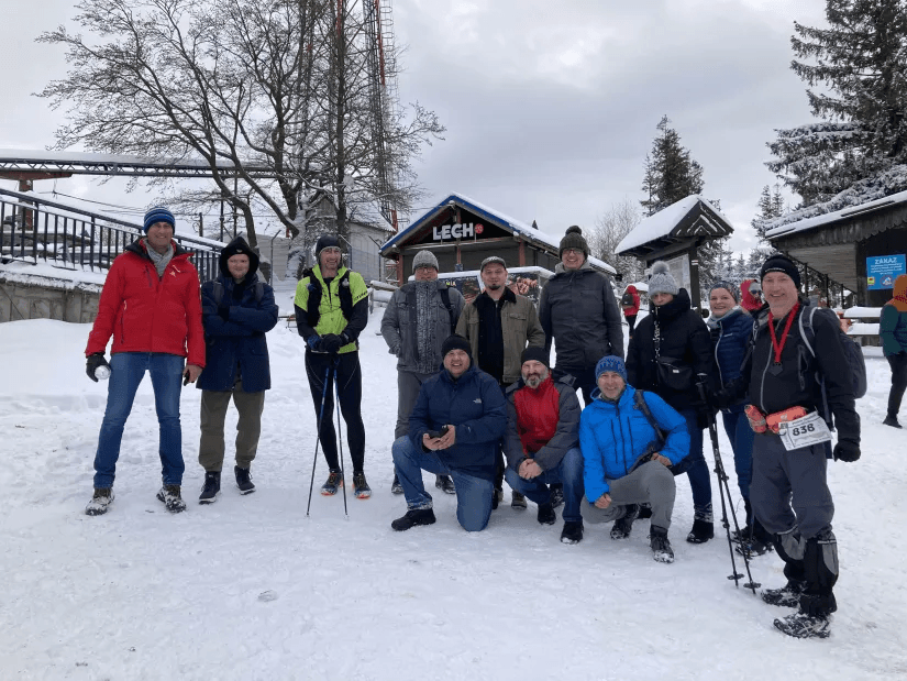 Uczestnicy II Zjazdu w Ustroniu