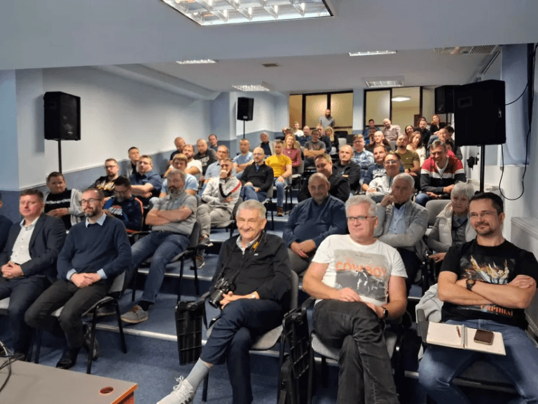 Uczestnicy II Zjazdu w Ustroniu