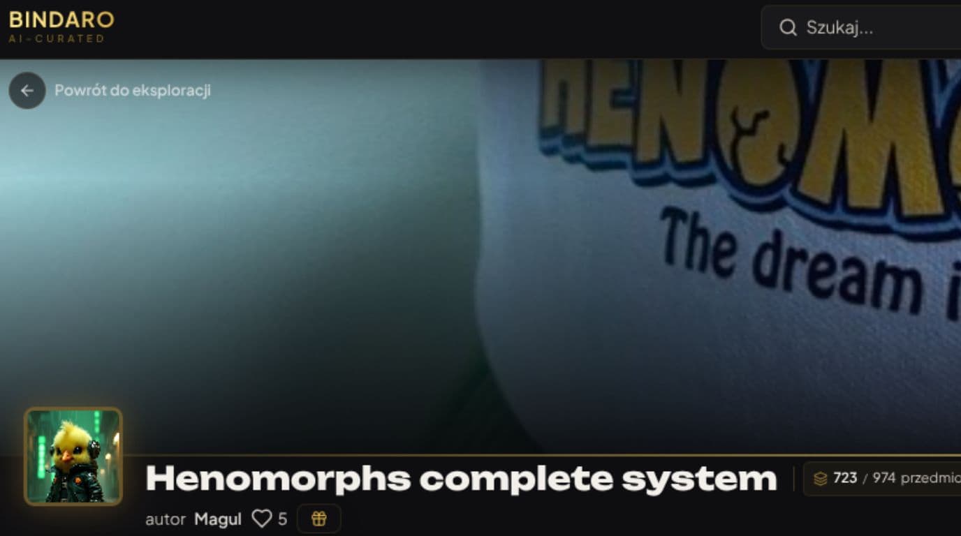 Okładka albumu Album Henomorphs - Complete System