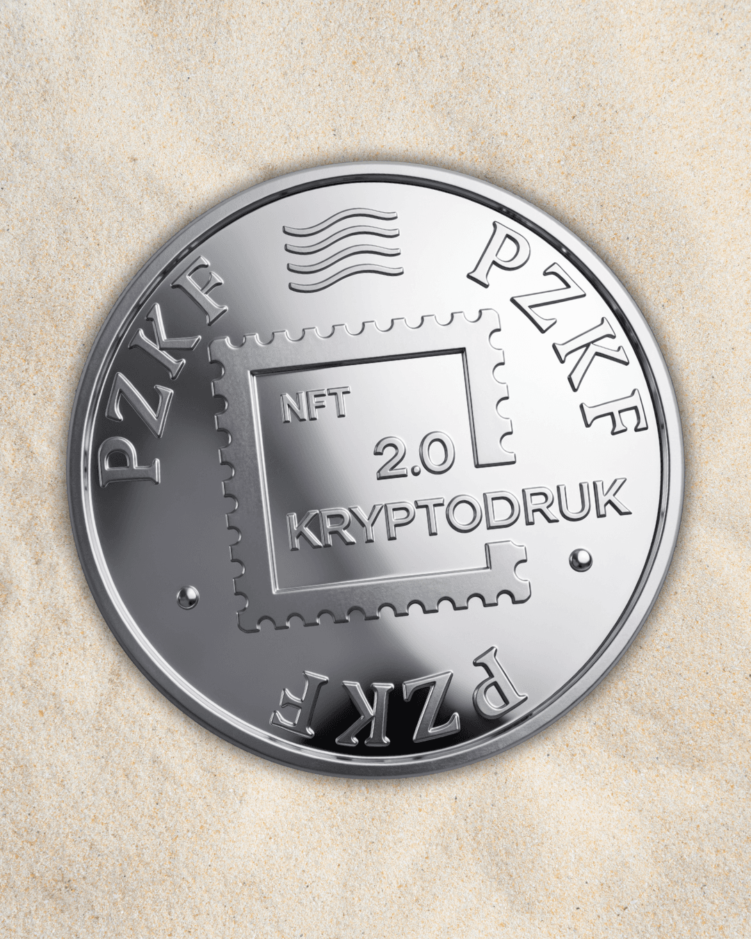 Dukat Kryptofilatelistyczny 1.2 - Denar Chrobrego - rewers