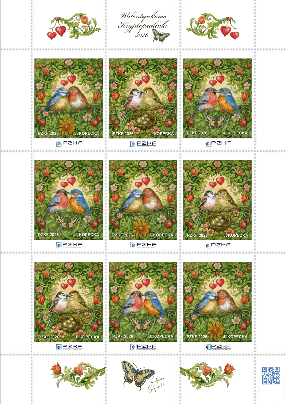 Crypto Pralines 3.0 - Sheet 1 #CPR3-1-XXX/0