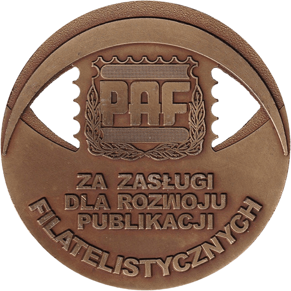 Medal „Za zasługi dla rozwoju publikacji filatelistycznych” przyznany redakcji Filatel.pl