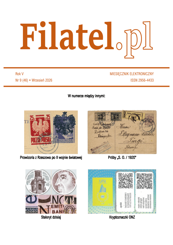 Jesteśmy na okładce numeru Filatel (9/46/2026)
