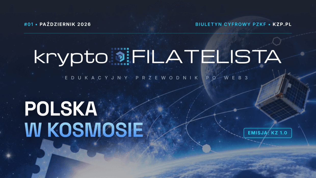 Pierwszy numer biuletynu cyfrowego PZKF - kryptoFILATELISTA!